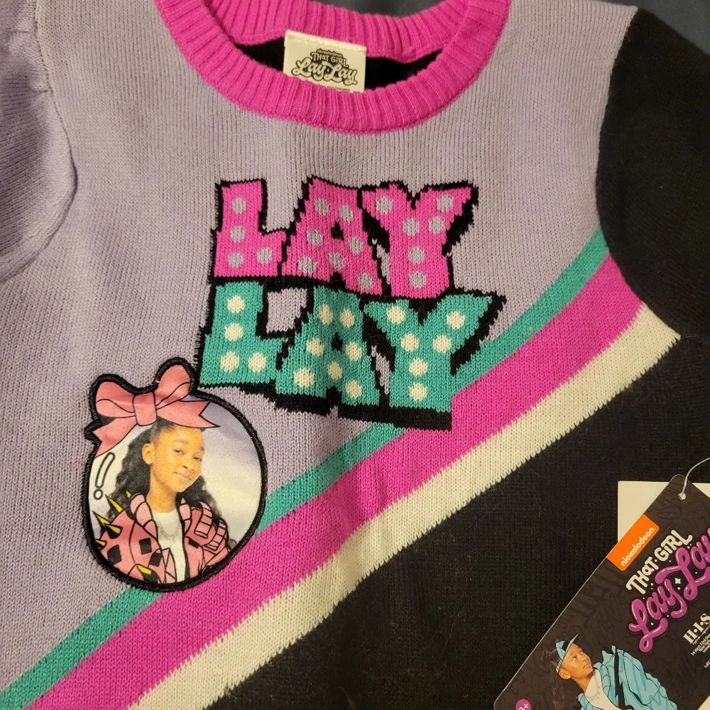 That Girl Lay Lay Sweater Dress  Size 4/5 New With Tags Nickelodeon